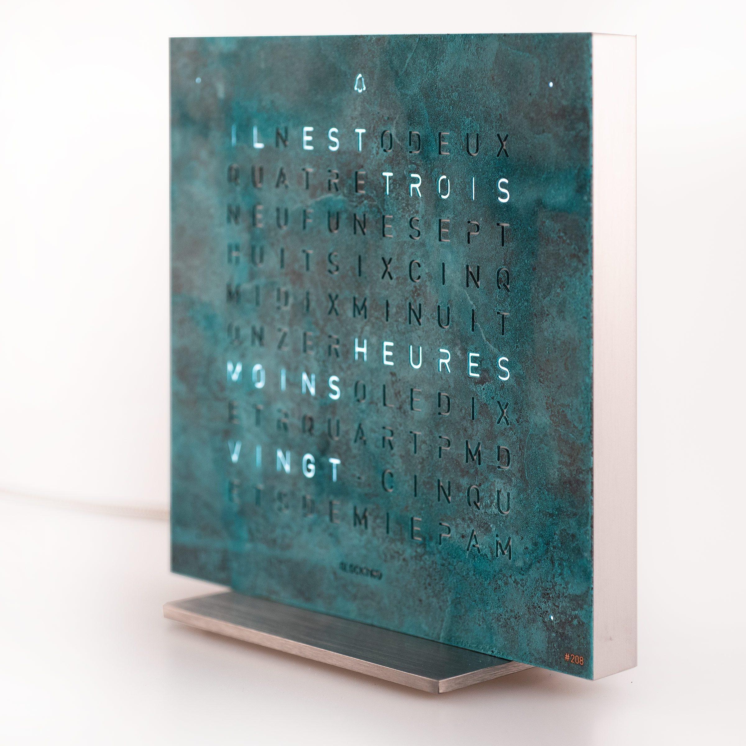 Qlocktwo Touch Creator's Edition Vintage Copper – Bild 3