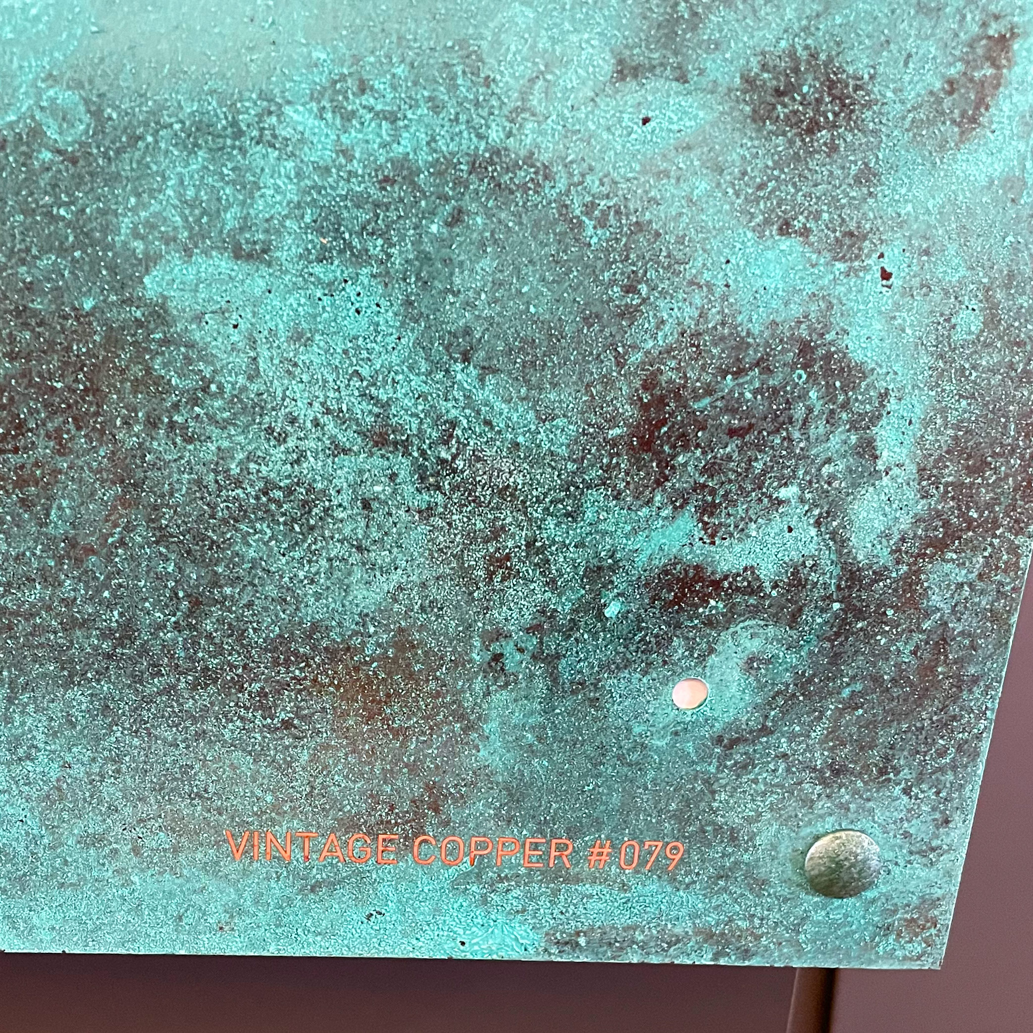 Qlocktwo Large (Earth 90) Creator's Edition Vintage Copper 90x90 cm - Français - #079 – Bild 5